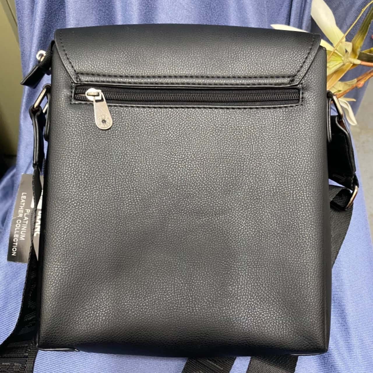 Mont Blanc Womens Black Messenger Bag