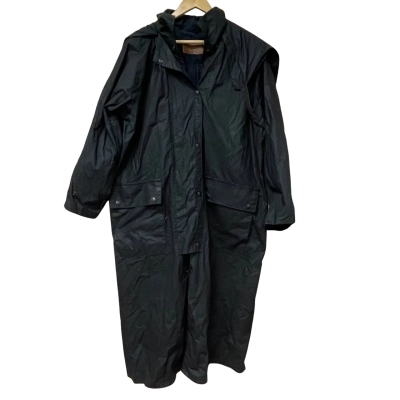 RM Williams Mens Size 3 / XL Black / Blue Oilskin Jacket