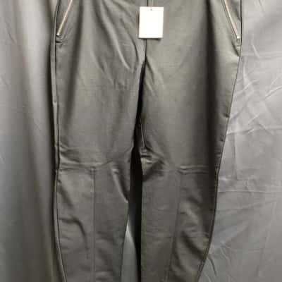 Witchery Womens Size 16 Black Zip Front Pants