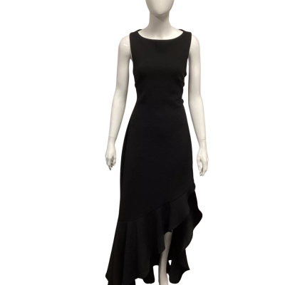 Saints + Secrets Womens  Size 14 Maxi Dress Black  