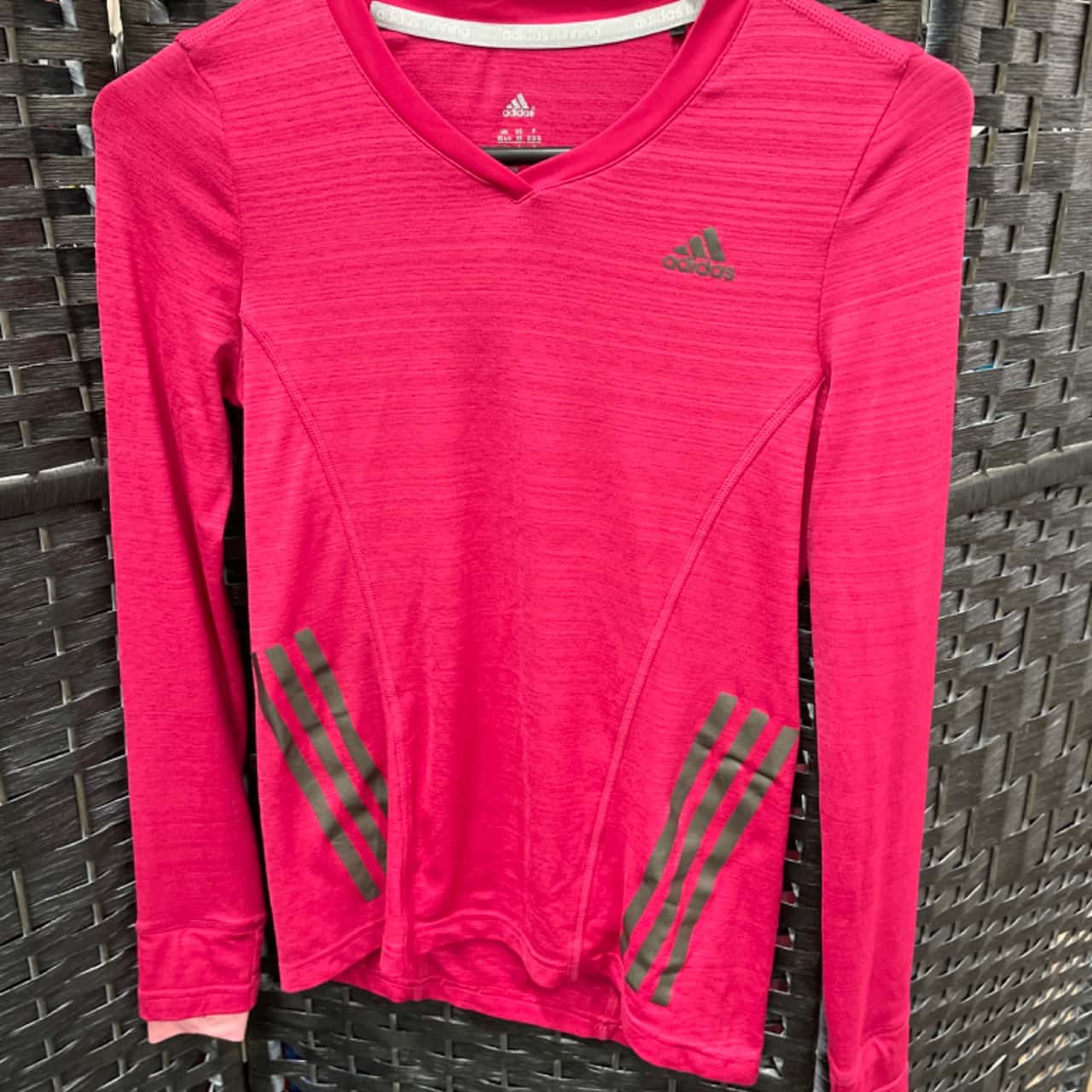 Adidas Womens Size XS Long Sleeve Pink top