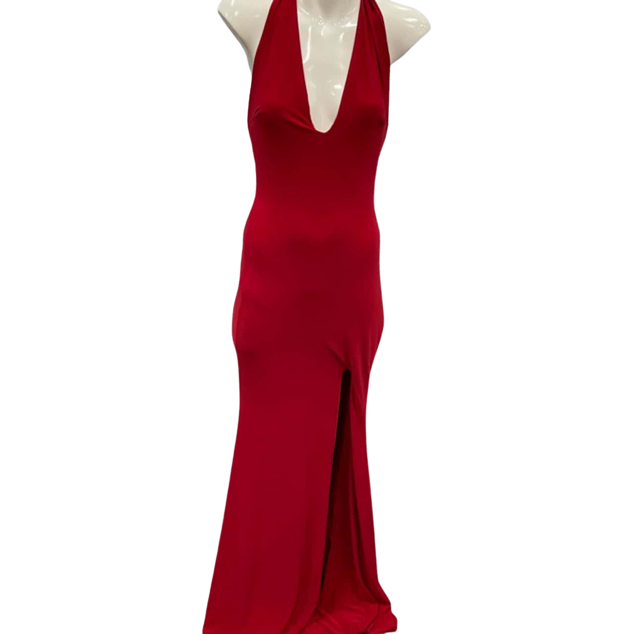 sachin and babi light blue dress Tulia | Burgundy Sequin High-Neck Maxi Dress main image 0