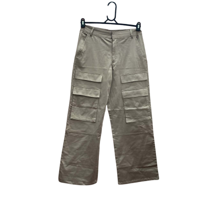 Zara Womens Size XS Beige Cargo Pants 