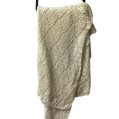 Hand crocheted blanket Ha