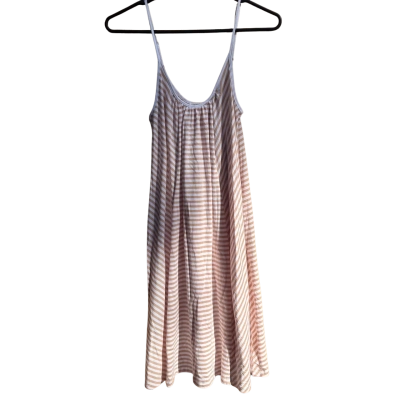 Country Road Womens Beige And White Striped Nighti Size XS BNWT
