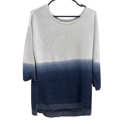Rockmans Womens  Size M Navy Ombré Top