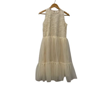 NEXT  Youth Size 16 Dress  Cream 