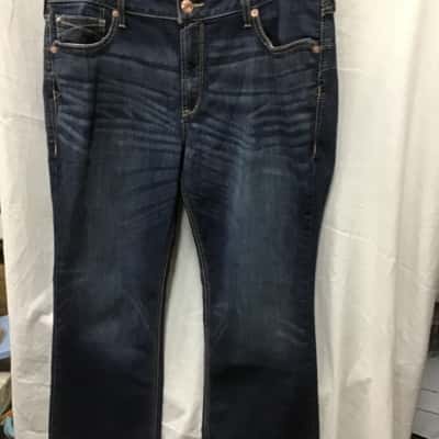 ARIAT Womens  Size 34 Bootcut Jeans Navy Blue 