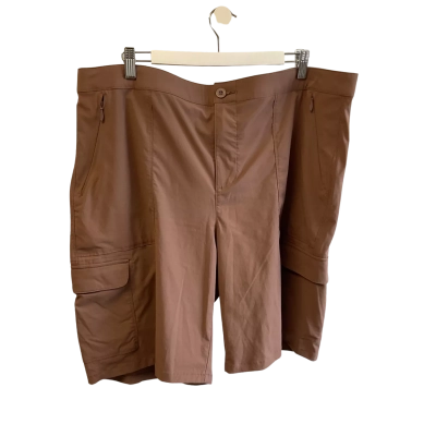 “Kathmandu” Womens  Size 18 Shorts - caramel brown