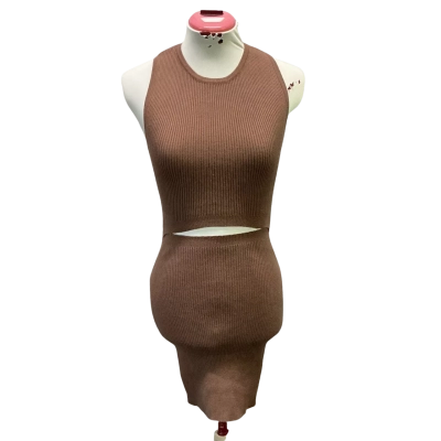 Rumor Womens  Size M/L Maxi Dress Brown 