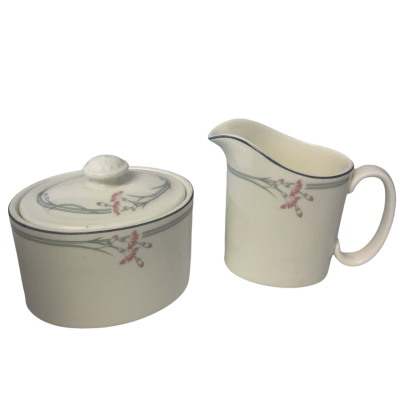 Royal Doulton sugar and milk jug set
