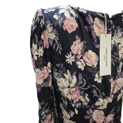 Forever New Curve Womens  Size 16 Maxi Dress Floral 