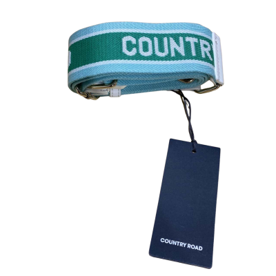 Country Road Soft Bag STRAP Blue / Green / White 
