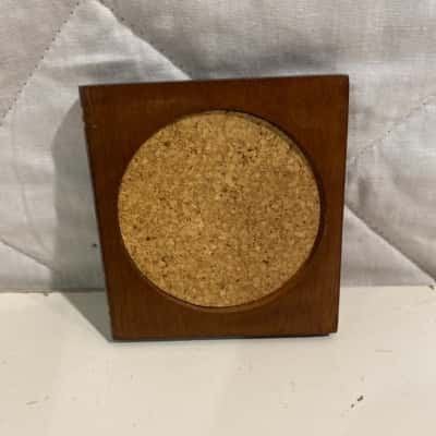 1970’s Wooden Coaster Set