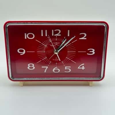 Vintage 1970's Tokyo Tokei Alarm Clock (working)