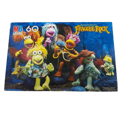 Vintage 1985 Jim Henson Fraggle Rock Puzzle Muppets