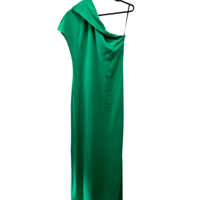 Ginger & Smart Womens  Size 8 Off The Shoulder Dress Green 