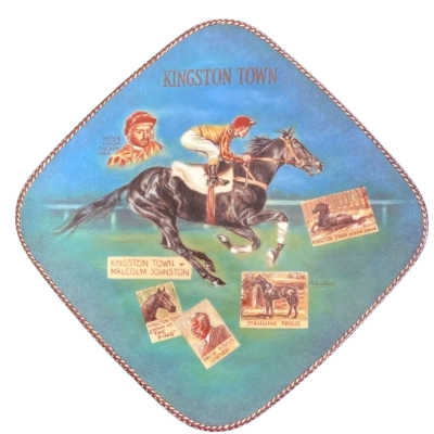 'Kingston Town' (1976) porcelain plate. 