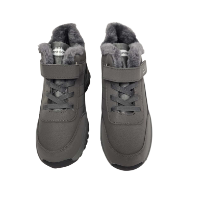  Womens  Size 40 (Closer to Size 38) Grey Casacon Outdoor Fur Lined Shoes very Light