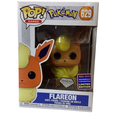 Funko Pop! Games vinyl figure of Flareon from Pokémon #629