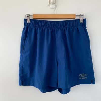 Umbro Blue Sport Shorts Size S 