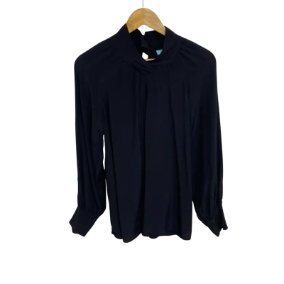 Blue Illusion Womens  Size S Black Top
