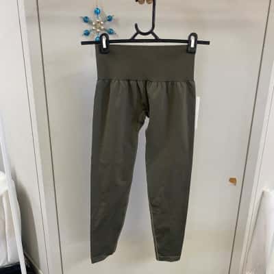 Velocity Womens  seamless khaki leggings Size S 