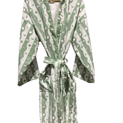  Beau & Bonnie Womens  Size L / XL Pyjamas Green / White 