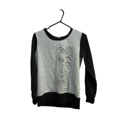 Coca-Cola Kids  Size 10 Top  Black  / Grey 