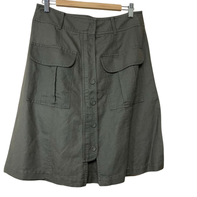 Brand New - Veronika Maine Linen Blend Skirt - Size 10
