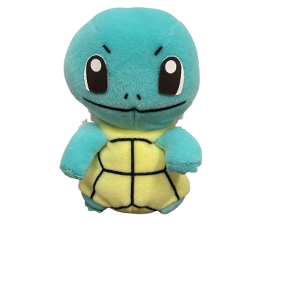 Vintage 1998 Squirtle Pokemon Beanie Plush By Nintendo, Hasbro, Game Freak 