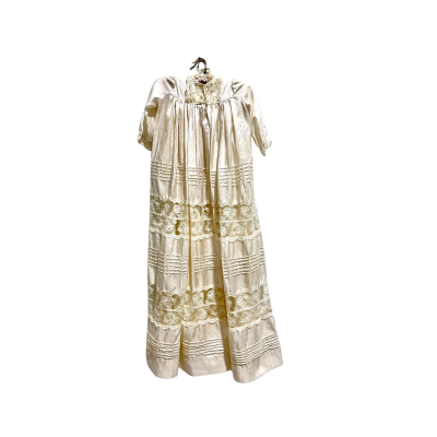 Christening Gown Kids  Size 0-3m Dress Cream 