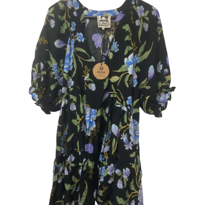 Women’s Jaase Size M Casual Dress Black  / Blue / Green / White 