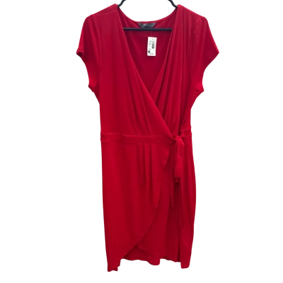 Jacqui-E Womens  Size XL Red Dress 