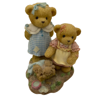 Cherished Teddies - Jo & Dee Bear Figurine Puppies for Sale