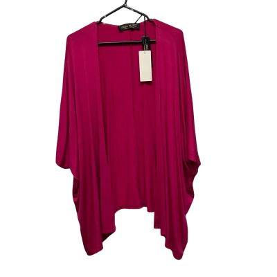 Willow & Tree Women's  Size M loose open jacket Pink  