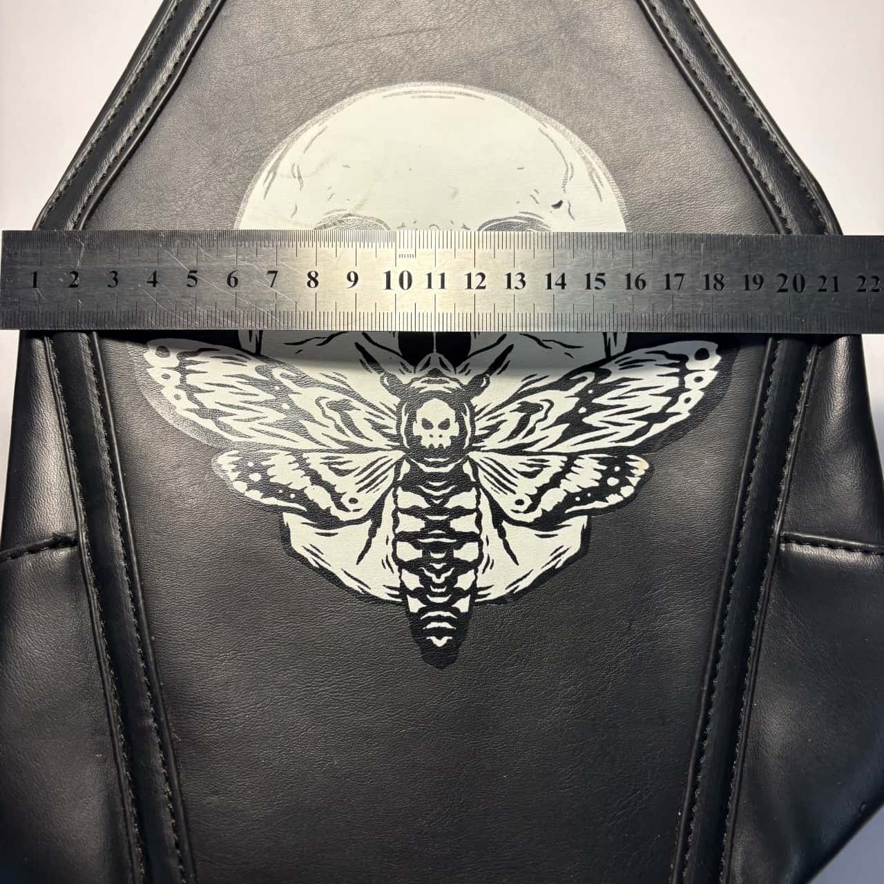 Dangerfield Coffin Backpack With Skull Motif s 