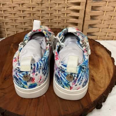 NIB Steve Madden Kids Multicoloured Tiedye Shoes Boys Girls Size3 
