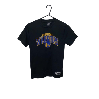  Kids NBA Golden State Warriors Black Tshirt Size M/ 10-12