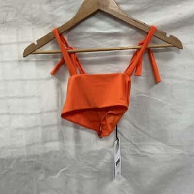 Charlie Holiday Womens Size 6 Bikini Set Orange 