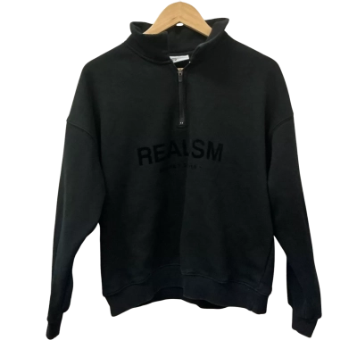 Realism Mens Size M Jumper Black  