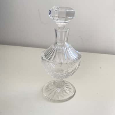 Waterford Crystal Lismore Round Footed Perfume Bottle 
