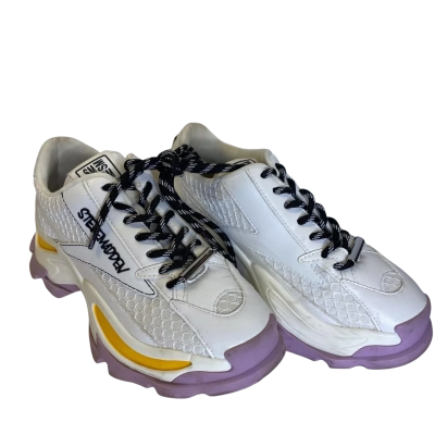 Steve Madden Kids Shoes Pink  / White / Yellow 