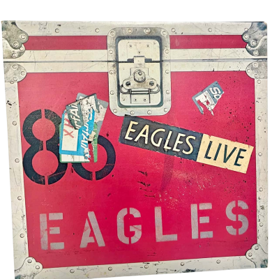 Eagles Live Asylum Vinyl LP Record