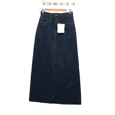 Dissh Womens  Size 6 Maxi Skirt Blue BNWT$129