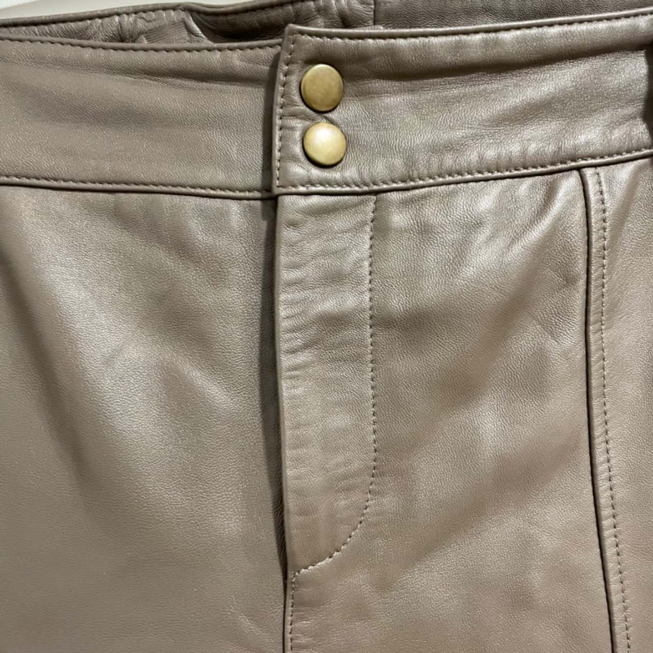 size 16 leather pants