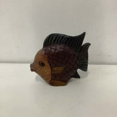 Wooden Fish Ornament