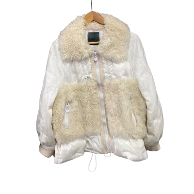  Anne Peri Women's  Size M Jacket White 