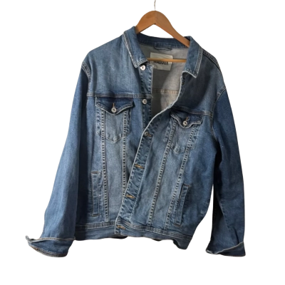 Maddox Womens  Size 18 Denim Jacket Blue 
