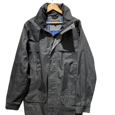Huski Mens  Size XL Winter Jacket Black  / Checked / Grey 